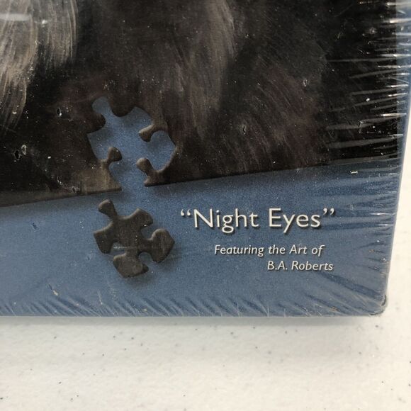 "NIGHT EYES" GREY WOLF 550 PIECE JIGSAW PUZZLE - BY MASTER PIECES (18x24 ) NEW - Picture 3 of 9